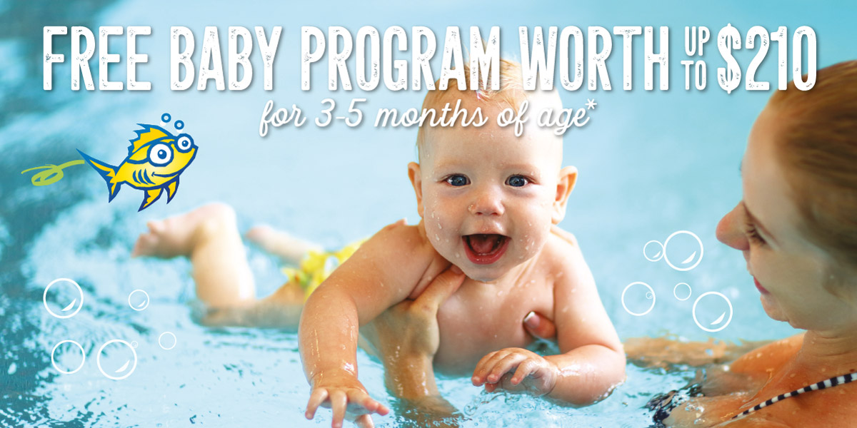 free baby program life saving water familiarisation lessons